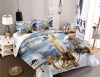 3D Printed Snowman Duvet Cover Set Photo