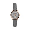 Fossil Women Carlie Mini Grey Leather Watch-ES5068 Photo