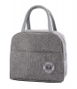 Insulated Lunch Box Storage Bag - Home Office Travel School Photo