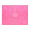 Kneading Silicone Baking Mat - Pink Photo