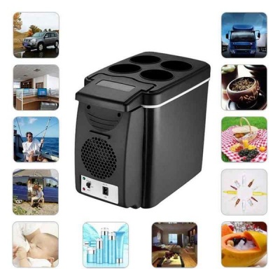 Photo of 2" 1 Cooler Warmer Icebox Heating Food Electric Portable Cooler