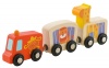 Sevi Wooden Mini Circus Caravan - 22cm Photo