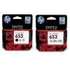 HP 653 Black & Tri Colour Ink Cartridge Multi Pack Photo