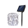 LED Outdoor Solar copper String Fairy Light 200 LED - White Photo