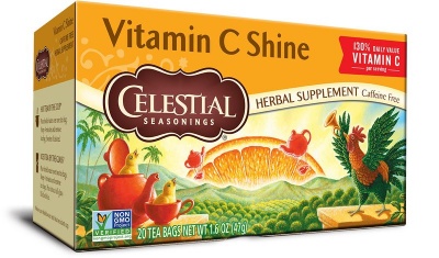 Photo of Celestial Seasonings - Citrus Sunrise - Vitamin C Shine - Herbal Tea