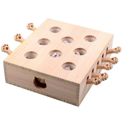 Interactive Toy Wooden Game Box