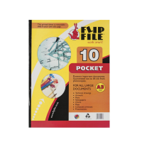 Flip File Display Book A3 10 Pocket x 6