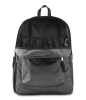 Jansport Cross Town Remix - Black White Herringbone Laptop Backpack Photo