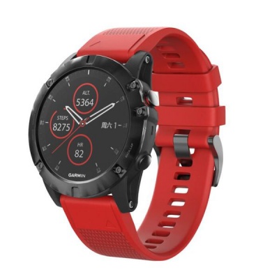 Photo of BIA Replacement Silicone Band for Fenix 3 & Fenix 5X -Red