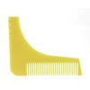 Happy You Beard Shaping Comb - Yellow Photo