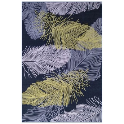 Photo of Carpet City Factory Shop Green White Feathers 160x230