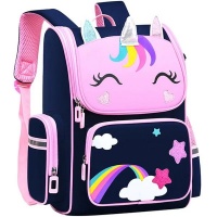 Unicorn Printing Backpack School Bag Set