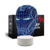 Spoonkie 3D LED: Marvel Ironman Optical Illusion Lamps Light Photo