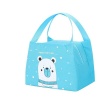 Thermal Insulated Waterproof Cooler Handle Lunch Bag - Blue Polar Bear Design Photo