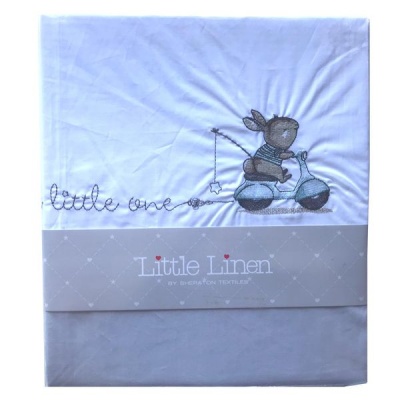 Photo of Snowflake Duvet Set Baby Cot Rabbit Embroidered