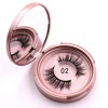 3D Magnetic Eyelashes With Magnetic Eyeliner and Applicator Double Set Photo
