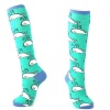 Women's Knee Socks - Whales Photo