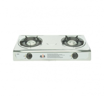 Photo of Alva 2 Plate Stainless Steel Gas Stove