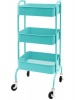 Infinity Homeware Vermont 3-Tier Kitchen Trolley - Blue Photo