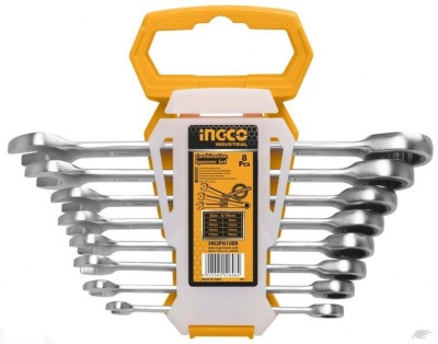 Photo of Ingco - 8 piecess Ratchet Spanner Set - HKSPAR1082