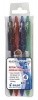 Pilot BPGG Supergrip G Retractable Ballpoint - Wallet of 4 Assorted Colours Photo