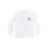 Quiksilver Close Call Mens Long Sleeve T Shirt - White Photo