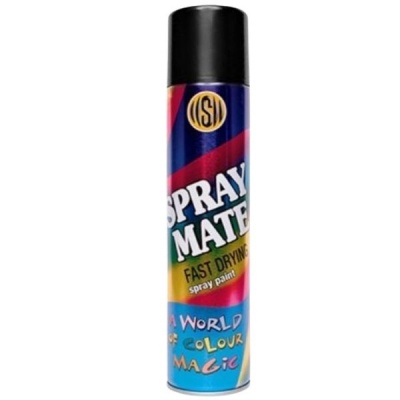 Photo of Spraymate - Fast Drying Spray Paint- Matt Black