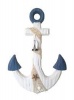 Hand Made Wooden Anchor Ornaments Photo