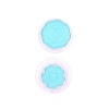 2 Pieces Of Heart Flower & Rose Plunger Cutter - White/Blue Photo