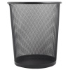Marco Wire Mesh Trash Can - Black Photo
