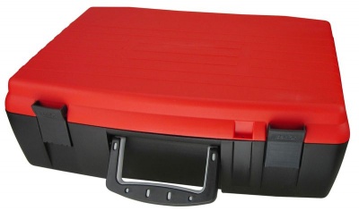 Photo of Bantex Casey Classic DIY 42cm Case with Dividers Red and Black