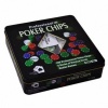 Portable ProPoker Set w/ 100 Chips 2 Decks of Cards & Dealer Button Photo