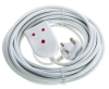 Electricmate 10A 10m Extension Lead - White Photo