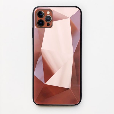 Acrylic Diamond Jello Mirror Phone case for iPhone 12 Pro Max