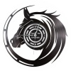 Pappa Joe – Custom Vinyl Wall Clock – Horse Face Photo
