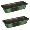 Berlinger Haus 2 Piece 33cm Marble Coating Loaf Pan Set - Emerald Photo