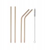 Stainless Steel Straws - 4 Piece Photo