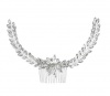 Olive Tree - Crystal Styled Hair Comb 03 - Bridal / Formal Event Photo
