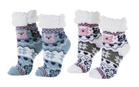 Womens Fashionable Winter Socks 2 Pack