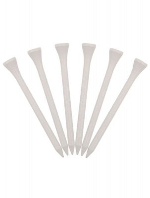 Photo of Plastic Golf Tees - Pack Of 50 - White