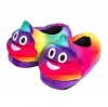 Wish Rainbow Poop Emoji Slippers - Medium - Size 4 - 6 Photo