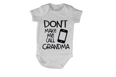 Photo of BuyAbility Don't Make Me Call Grandma - SS - Baby Grow