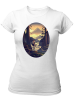 PepperSt Ladies White T-Shirt - Bike Landmark Photo