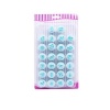 26 Pieces Of Alphabet Lowercase Fondant Cutter - White/Blue Photo