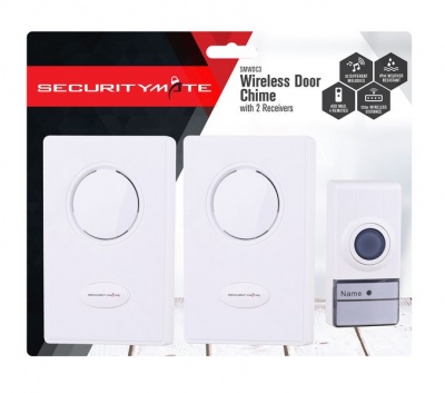 Photo of Securitymate Wireless Door Chime 120M With 2 x Receivers