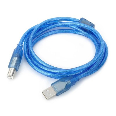 Photo of Digital World High Quality Shielded U.S.B 2.0 Printer Cable - Blue