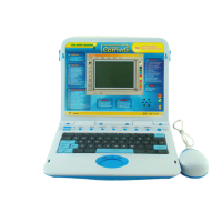 Children Intelligent Learning laptop with a mouse Blue