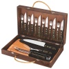 Tramontina 17 Piece Braai Set Wood Case Braai Range Dishwasher Safe Photo