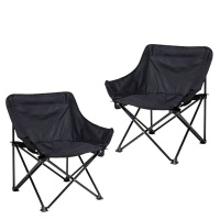 2 Piece Folding Outdoor and Camping Chair with Carrier Bag HS 56
