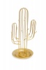 Balvi Jewellery rack Cactus golden iron Photo